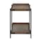 Alaterre Furniture 27 W, 19 L, 27 H, Oak, Rustic Brown ANKY01RBG - alternate 8